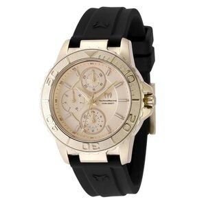 NEW IN BOX✨ TechnoMarine Sea Grace Women's Watch - 36mm Gold Black (TM-725016)